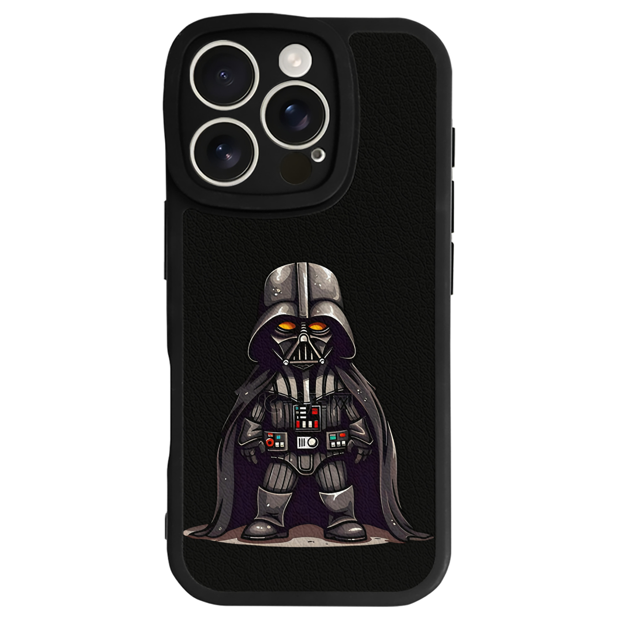 （画像用） スター・ウォーズ Star Wars 【iPhone 16シリーズ対応】シリコンスマホケース（レザー調） 材質：シリコン